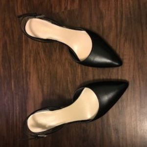 nine west epiphany slingback leather pump